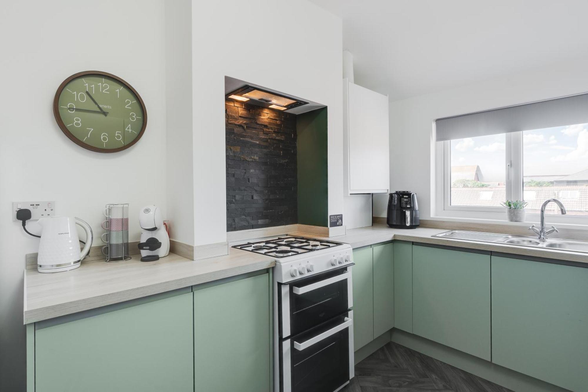 St David'S - Stylish 2 Bed Apartment, Free Parking, Close To Beach Lytham St Annes Dış mekan fotoğraf